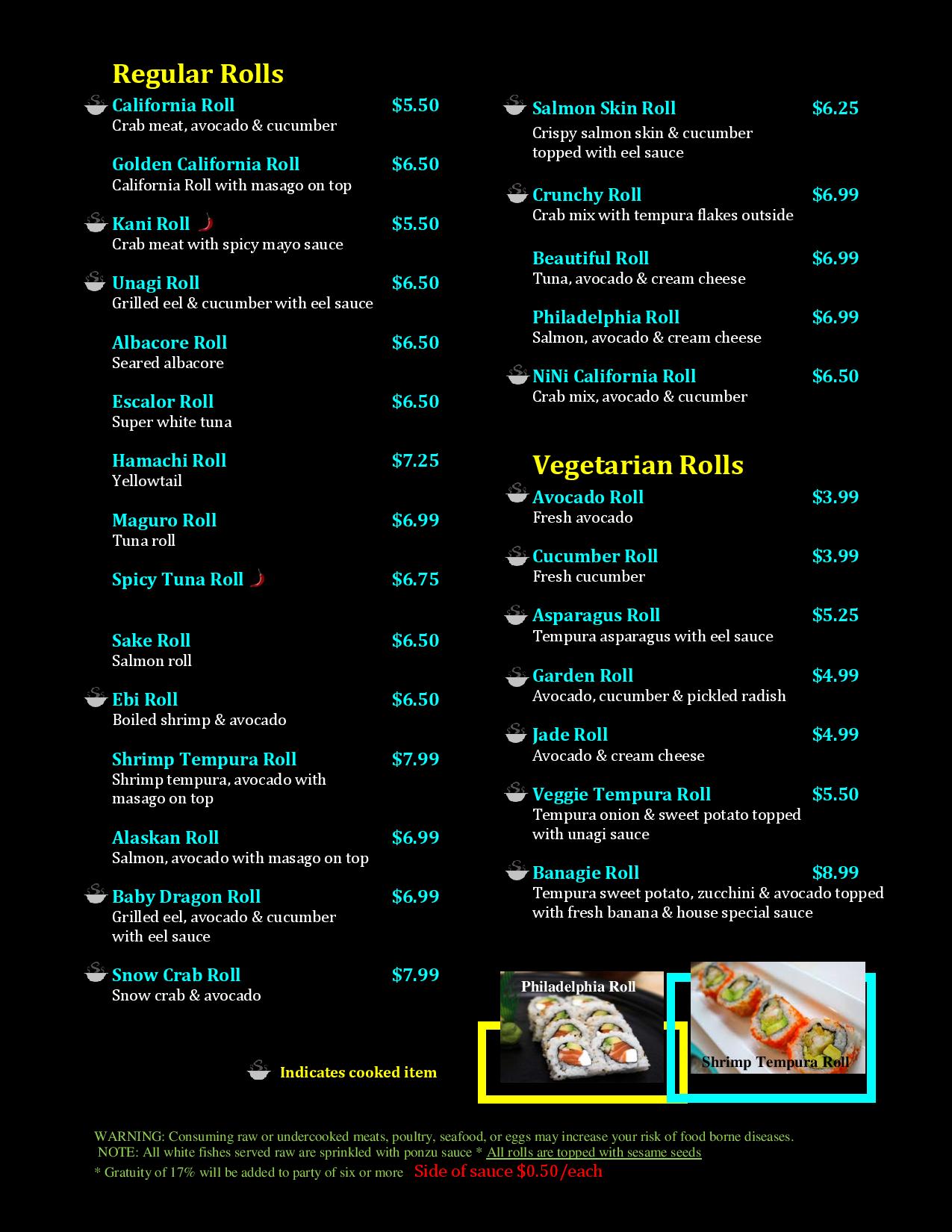 Sushi NiNi Sushi & Sports Together At Last